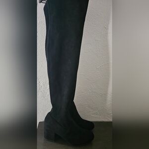 Black  Over-the-Knee Boots